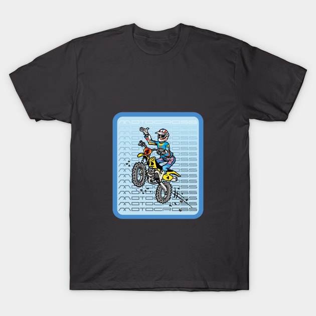 The Art of Motocross T-Shirt by Vick Debergh